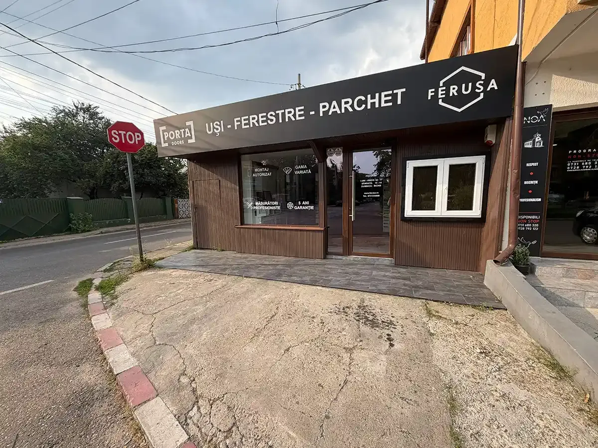 Showroomul Ferusa din Ploiești, Str. Andrei Mureșanu 51