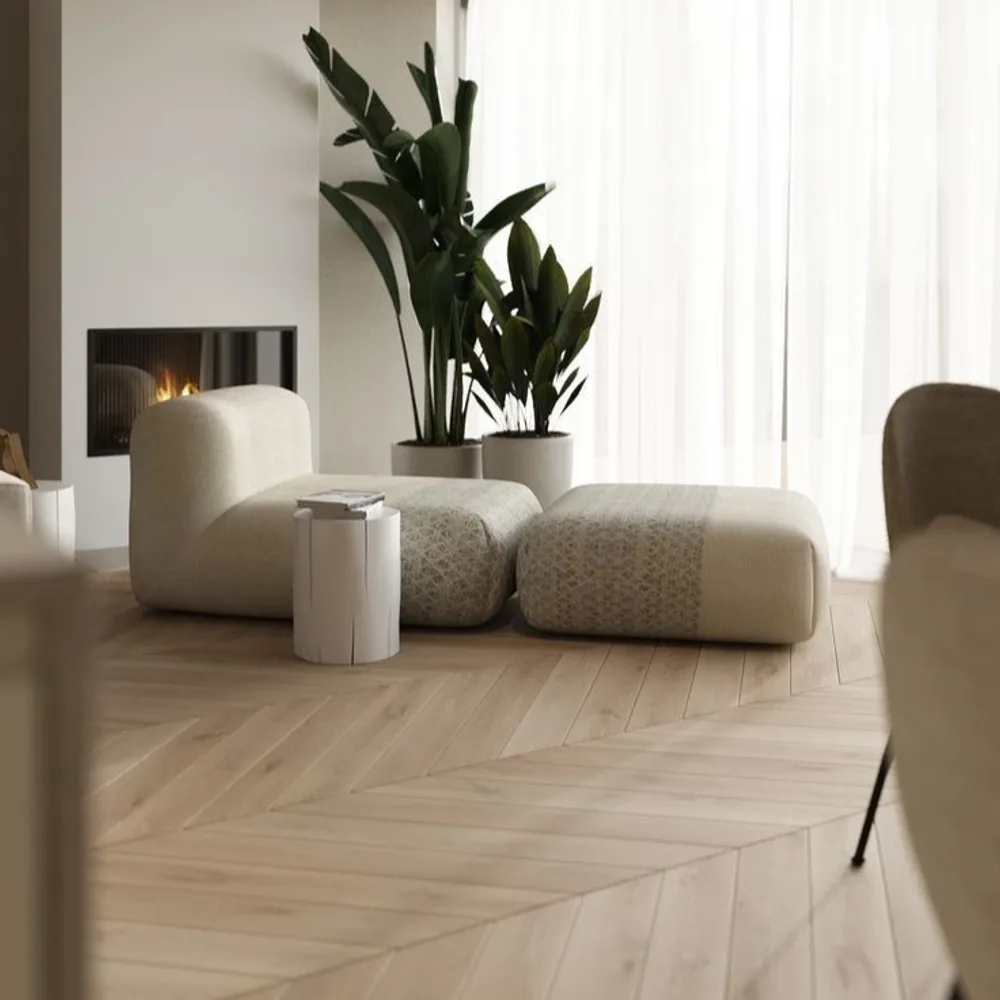 Parchet herringbone Alsafloor Sacramento Oak, parchet laminat