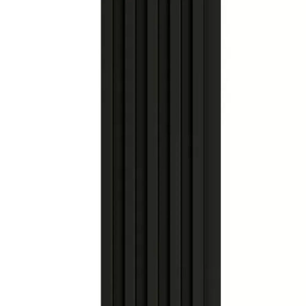 Panou riflaj Linerio S-Line Negru, detaliu profil