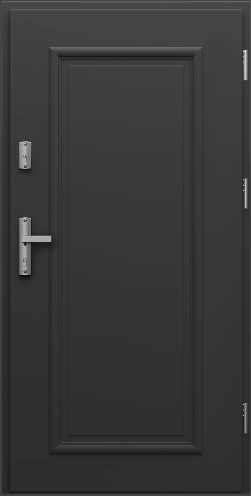 Ușă de exterior PORTA THERMO C.1, Negru