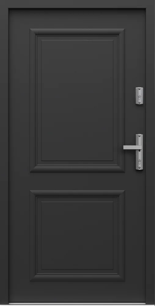 Ușă de exterior PORTA THERMO C.2, Negru