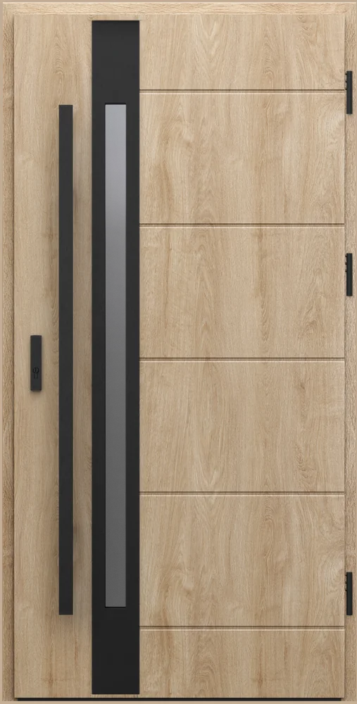 Ușă de exterior PORTA THERMO G.1, Stejar Woodec Turner