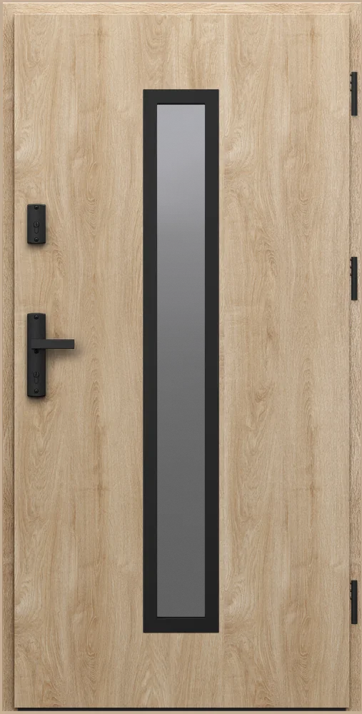 Ușă de exterior PORTA THERMO G.4, Stejar Woodec Turner