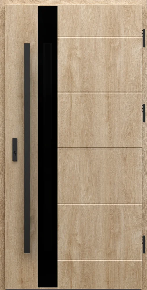 Ușă de exterior PORTA THERMO P.1, Stejar Woodec Turner