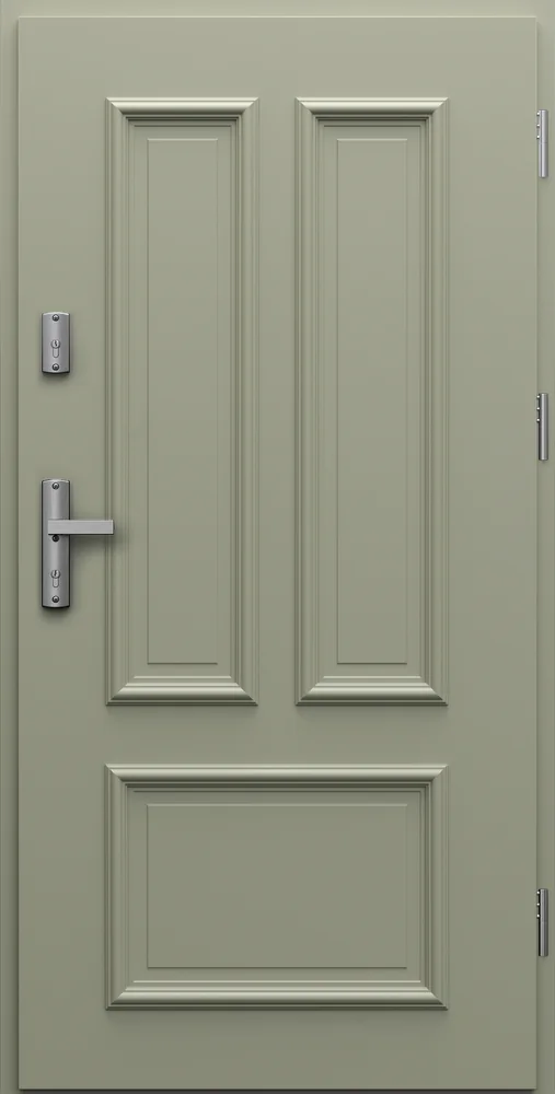 Ușă de exterior PORTA THERMO R.3, Gri Măsliniu RAL 7033