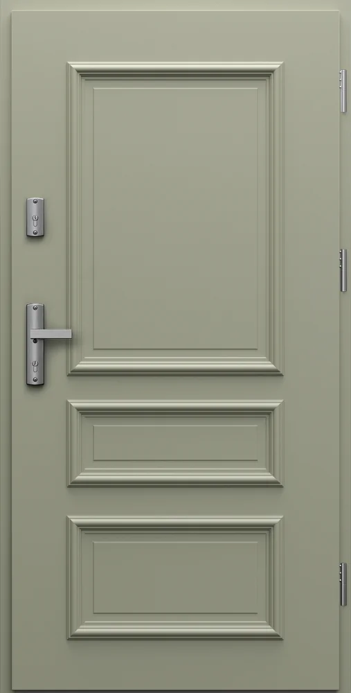 Ușă de exterior PORTA THERMO R.4, Gri Măsliniu RAL 7033