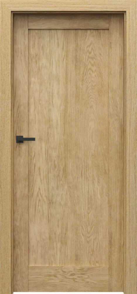Ușă de interior Porta NATURA GRANDE, model A.0, Stejar 1, montată de Ferusa în Ploiești