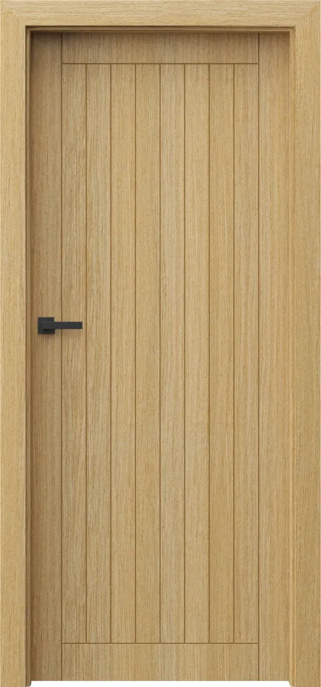 Ușă de interior Porta NATURA OSLO, model 1, Stejar 1, montată de Ferusa în Ploiești
