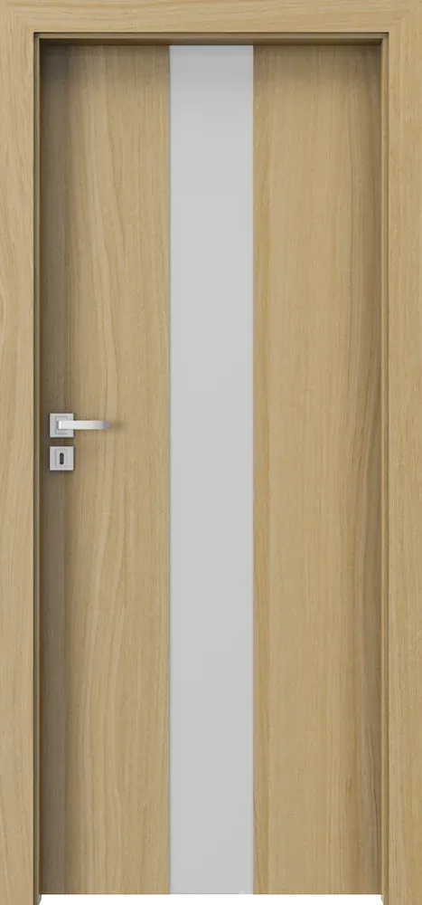 Ușă de interior Porta NATURA SPACE, model F.1, Stejar 1, montată de Ferusa în Ploiești