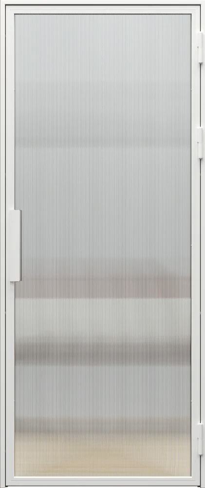 Ușă de interior Porta PORTA LOFT STEEL, model 0, Alb Structurat, montată de Ferusa în Ploiești